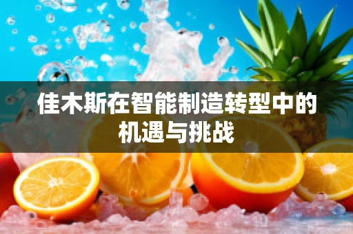 佳木斯在智能制造转型中的机遇与挑战