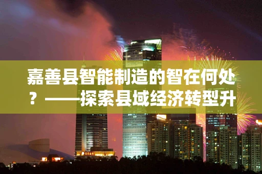 嘉善县智能制造的智在何处？——探索县域经济转型升级的智慧之路