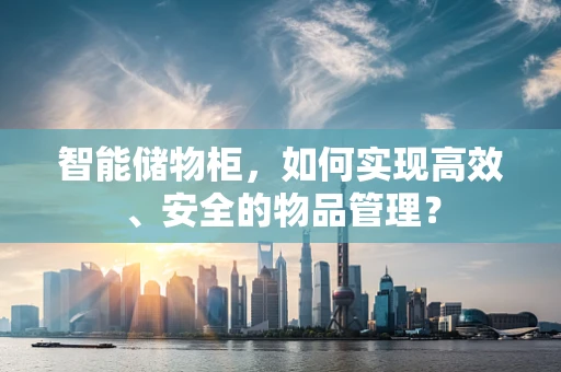 智能储物柜，如何实现高效、安全的物品管理？