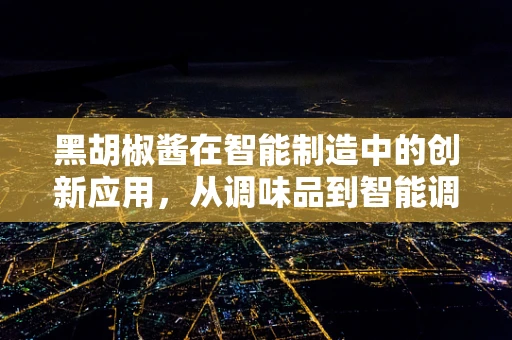黑胡椒酱在智能制造中的创新应用，从调味品到智能调味的跨越？