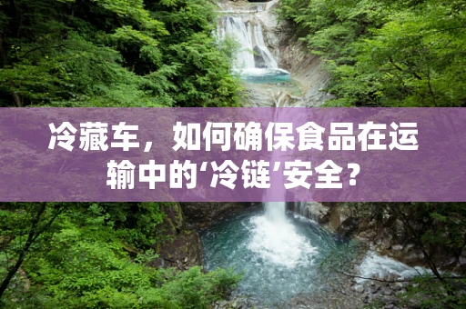 冷藏车，如何确保食品在运输中的‘冷链’安全？