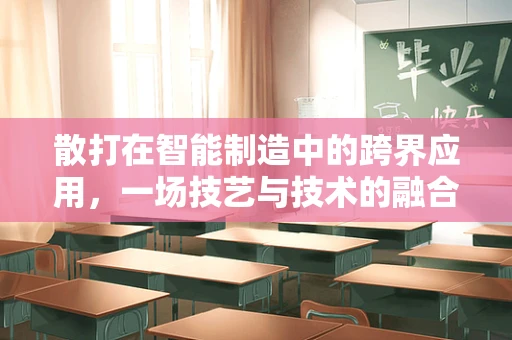散打在智能制造中的跨界应用，一场技艺与技术的融合革命？