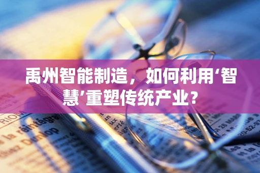 禹州智能制造，如何利用‘智慧’重塑传统产业？