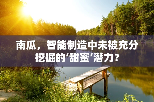南瓜，智能制造中未被充分挖掘的‘甜蜜’潜力？