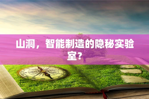 山洞，智能制造的隐秘实验室？
