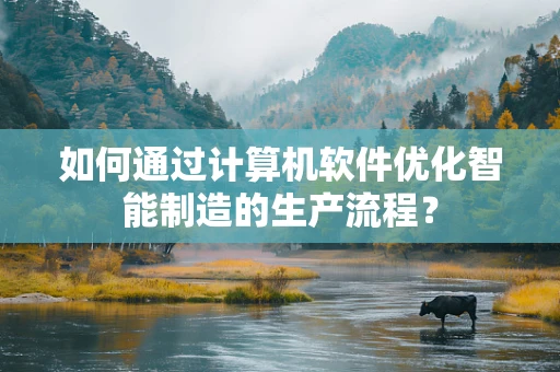 如何通过计算机软件优化智能制造的生产流程？