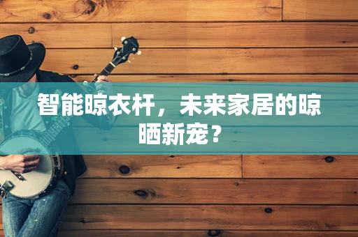 智能晾衣杆，未来家居的晾晒新宠？