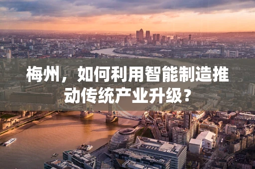 梅州，如何利用智能制造推动传统产业升级？