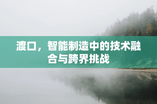 渡口，智能制造中的技术融合与跨界挑战