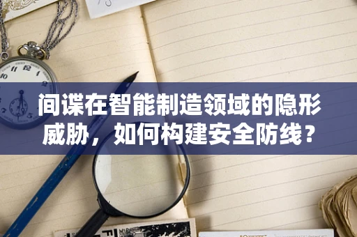 间谍在智能制造领域的隐形威胁，如何构建安全防线？