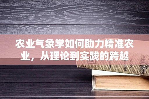 农业气象学如何助力精准农业，从理论到实践的跨越