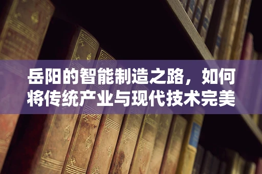 岳阳的智能制造之路，如何将传统产业与现代技术完美融合？