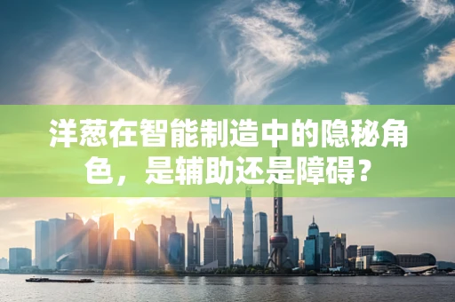 洋葱在智能制造中的隐秘角色，是辅助还是障碍？