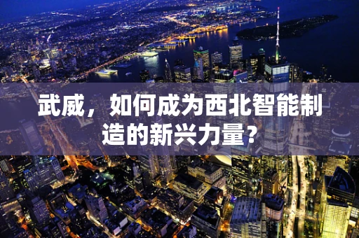 武威，如何成为西北智能制造的新兴力量？