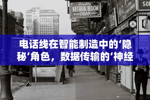 电话线在智能制造中的‘隐秘’角色，数据传输的‘神经线’？