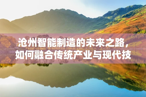 沧州智能制造的未来之路，如何融合传统产业与现代技术？