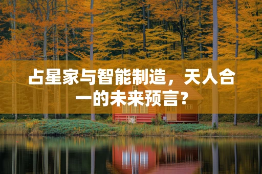 占星家与智能制造，天人合一的未来预言？