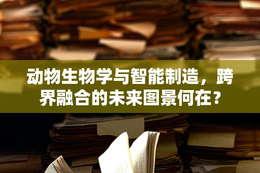 动物生物学与智能制造，跨界融合的未来图景何在？