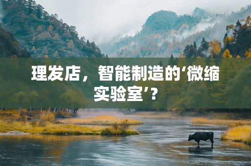 理发店，智能制造的‘微缩实验室’？