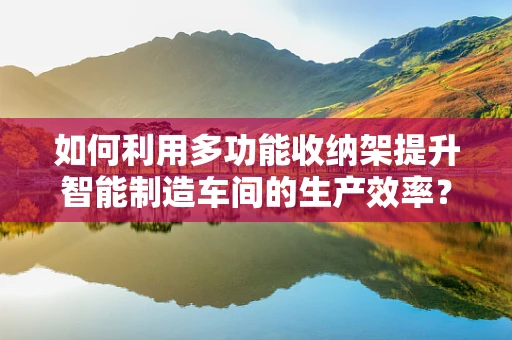 如何利用多功能收纳架提升智能制造车间的生产效率？