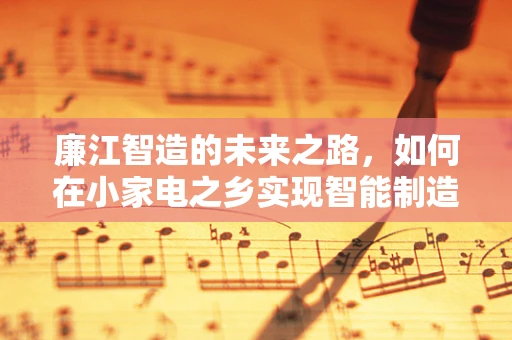 廉江智造的未来之路，如何在小家电之乡实现智能制造的跨越？