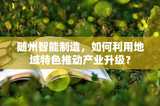 随州智能制造，如何利用地域特色推动产业升级？
