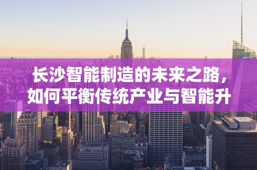 长沙智能制造的未来之路，如何平衡传统产业与智能升级的和谐共生？