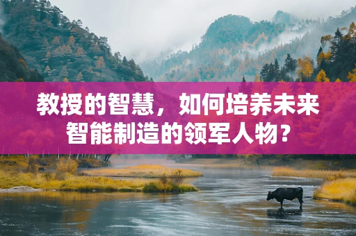 教授的智慧，如何培养未来智能制造的领军人物？