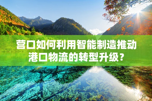 营口如何利用智能制造推动港口物流的转型升级？