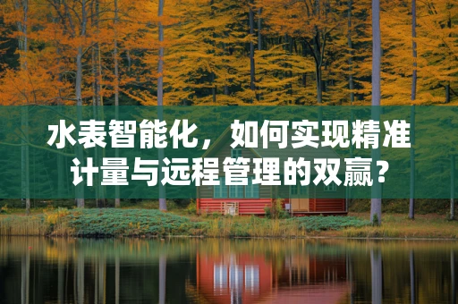 水表智能化，如何实现精准计量与远程管理的双赢？