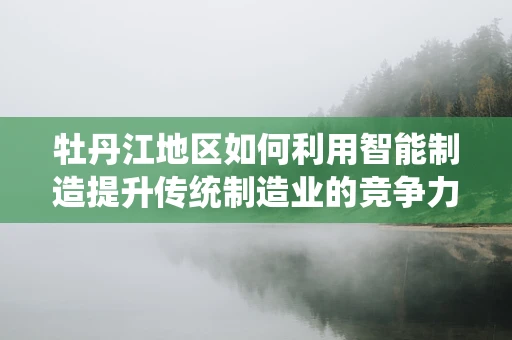 牡丹江地区如何利用智能制造提升传统制造业的竞争力？