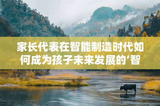 家长代表在智能制造时代如何成为孩子未来发展的‘智’航员？