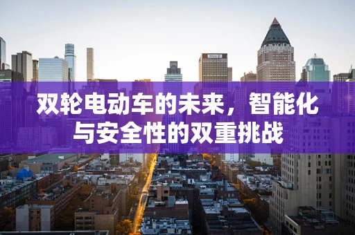 双轮电动车的未来，智能化与安全性的双重挑战