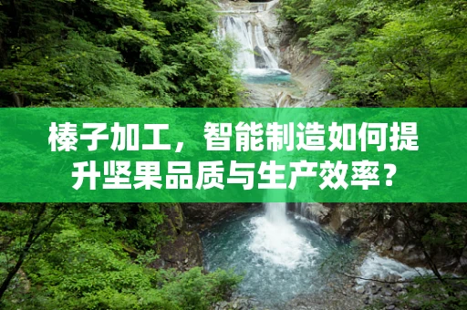 榛子加工，智能制造如何提升坚果品质与生产效率？