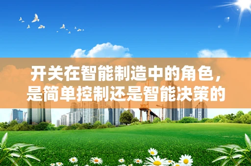 开关在智能制造中的角色，是简单控制还是智能决策的起点？