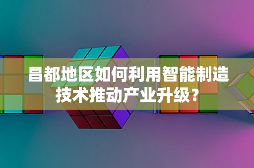 昌都地区如何利用智能制造技术推动产业升级？