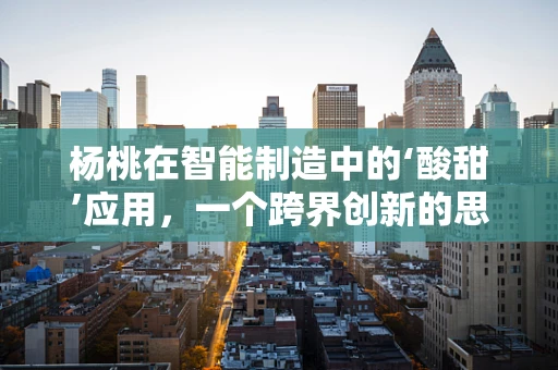 杨桃在智能制造中的‘酸甜’应用，一个跨界创新的思考