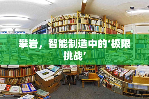 攀岩，智能制造中的‘极限挑战’