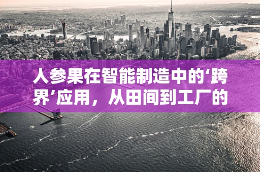 人参果在智能制造中的‘跨界’应用，从田间到工厂的智慧之旅