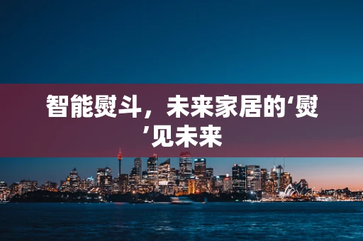 智能熨斗，未来家居的‘熨’见未来