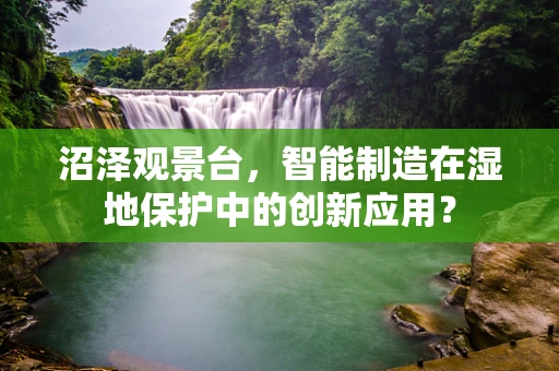 沼泽观景台，智能制造在湿地保护中的创新应用？