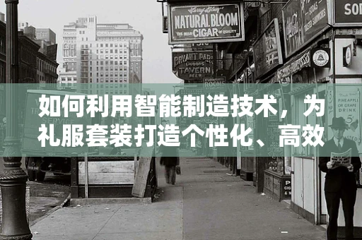 如何利用智能制造技术，为礼服套装打造个性化、高效的生产流程？