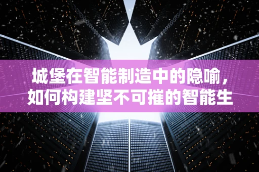 城堡在智能制造中的隐喻，如何构建坚不可摧的智能生产堡垒？