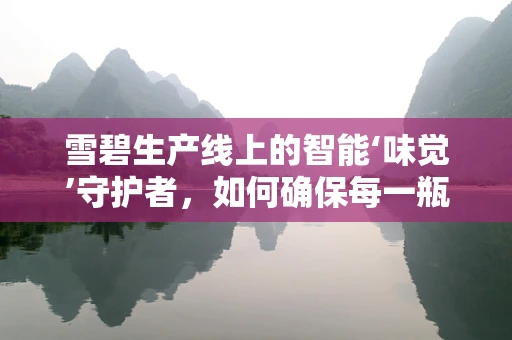 雪碧生产线上的智能‘味觉’守护者，如何确保每一瓶都清凉可口？
