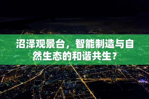 沼泽观景台，智能制造与自然生态的和谐共生？