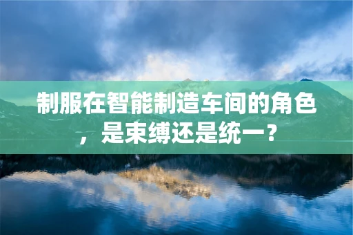 制服在智能制造车间的角色，是束缚还是统一？