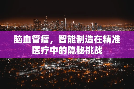 脑血管瘤，智能制造在精准医疗中的隐秘挑战