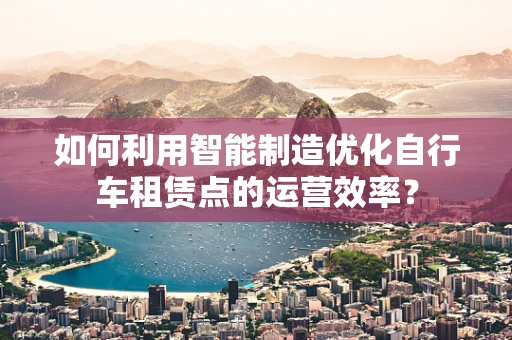 如何利用智能制造优化自行车租赁点的运营效率？