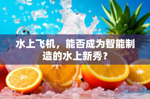 水上飞机，能否成为智能制造的水上新秀？