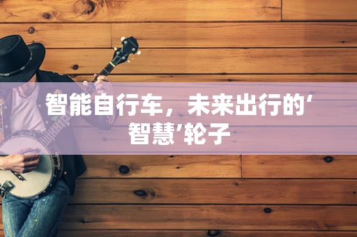 智能自行车，未来出行的‘智慧’轮子